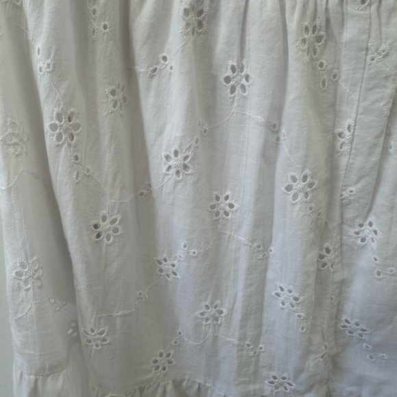 Speechless White Ruched Halter Maxi Sleveless Dress with Adjustable Straps - XL - Picture 9 of 14